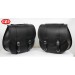 BANDO Detachable Saddlebag Set with Klickfix System for Triumph Bonneville T120 - T100 - Black