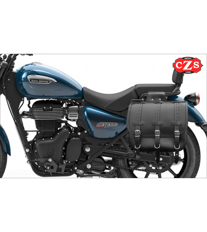 Alforja lateral para Meteor 350 Royal Enfield mod, TRAJANO Básica 
