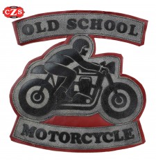 Toppa vintage "BIKER" - Moto vecchia scuola