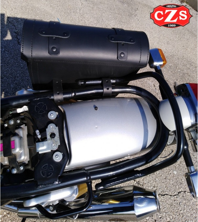 Borsa da sella forcellone per Royal Enfield Interceptor mod, TERCIO di base 