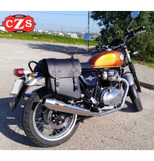 Alforja de basculante para Royal Enfield Interceptor mod, TERCIO Básica 