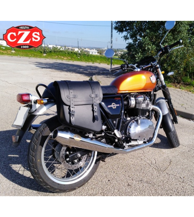 Schwingensatteltasche für Royal Enfield Interceptor Mod, TERCIO Basic 