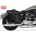 Saddlebag for Sportster Harley Davidson mod, ULISES Black - Specific - Left