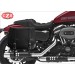 Borsa laterale per Sportster Harley Davidson mod, ULYSSES Nera - Specifico - Sinistra