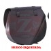 Alforja BANDO Básica adaptada para alojar amortiguador en Guzzi V7 II Stornello - Negro - Izquierda 