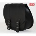 Sacoche BANDO Basic adaptée pour loger un amortisseur sur Guzzi V7 II Stornello - Noir - Gauche