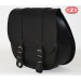 BANDO Basic-Satteltasche zur Aufnahme eines Stoßdämpfers für Guzzi V7 II Stornello - Schwarz - Links