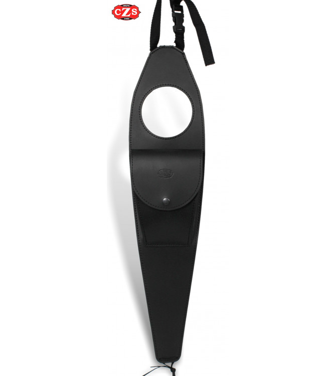 Pannello serbatoio con tasca specifico per Indian Scout, Scout Sixty, Scout Bobber, Scout Rouige - Basic - Nero.