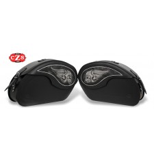 Alforjas Rígidas para BMW R18 mod, VENDETTA  Arminius Skull