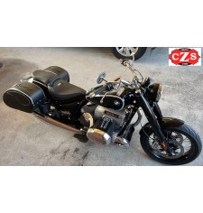 Starre Satteltaschen für BMW R18 mod, NAPOLEÓN - Weißes Profile -