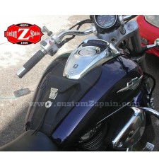 Leder Tankblende für Suzuki Intruder M800 mod, ITALICO Celtic 