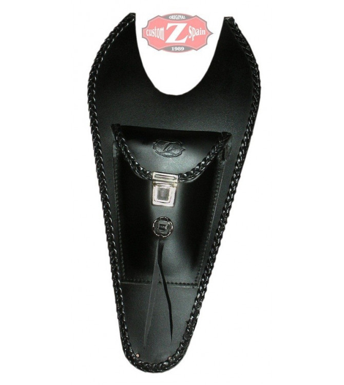 Leder Tankblende für Suzuki Intruder M800 mod, ITALICO Celtic 