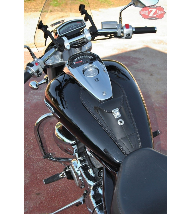 Leather tank panel for Suzuki Intruder M1800R mod, ITALICO Celtic 