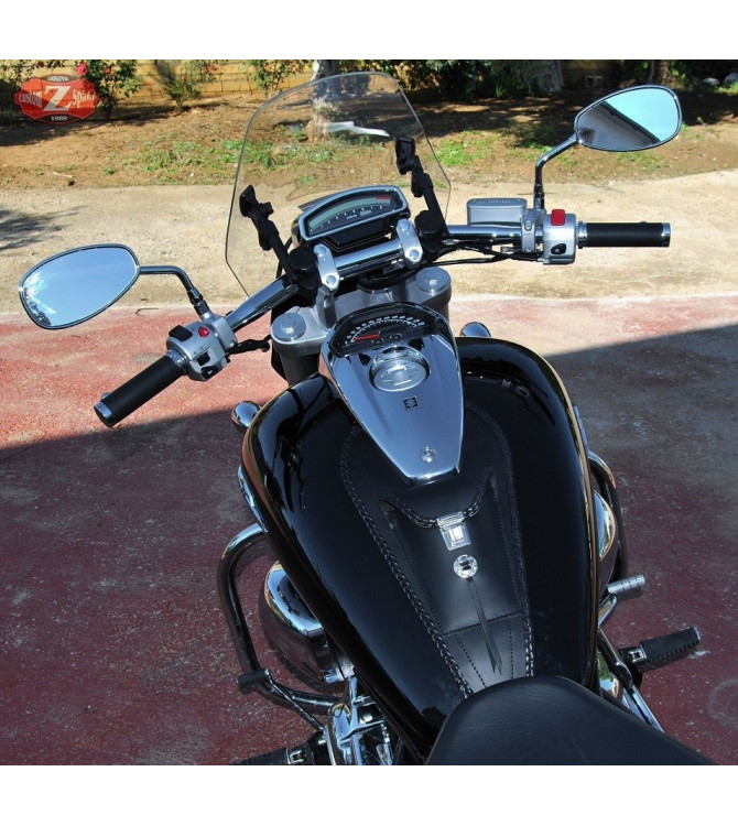 Leather tank panel for Suzuki Intruder M1800R mod, ITALICO Celtic 