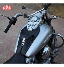 Leder Tankblende für Honda Shadow vt 125 mod, ITALICO Celtic 