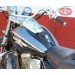 Panneau moto en cuir mod, ITALICO Classique - Rouge - UNIVERSEL