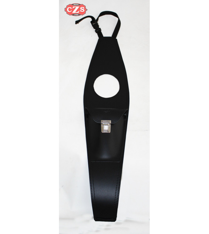 Corbata - Panel de depósito para Honda Rebel  300-500-1100 Básico  - Negro - Específico