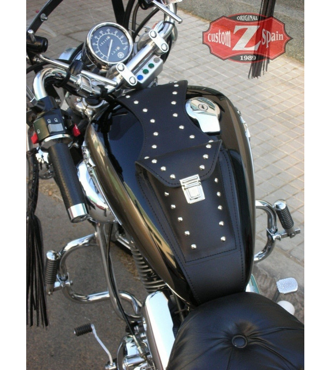 Panneau moto en cuir pour Yamaha Virago 535 Classique