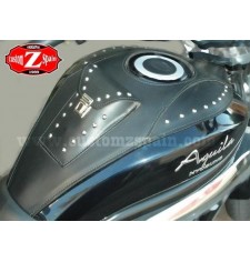 Panneau moto en cuir pour Hyosung Aquila GV650 Classique 