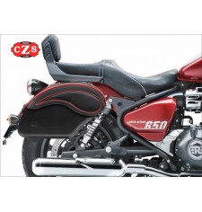 Rigid Saddlebags ECLIPSE Universal Red Profile