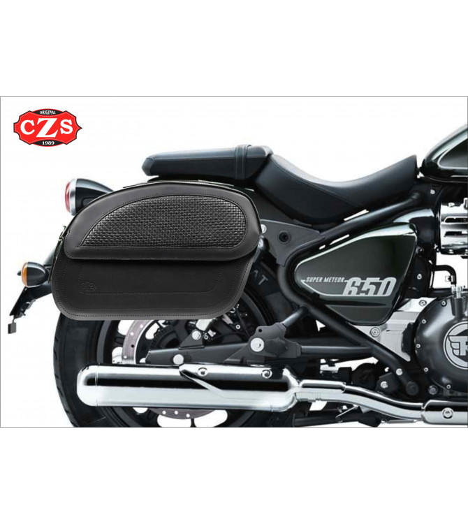 SAHARA Rigid Saddlebags for Benelli Imperiale 400 - Basic