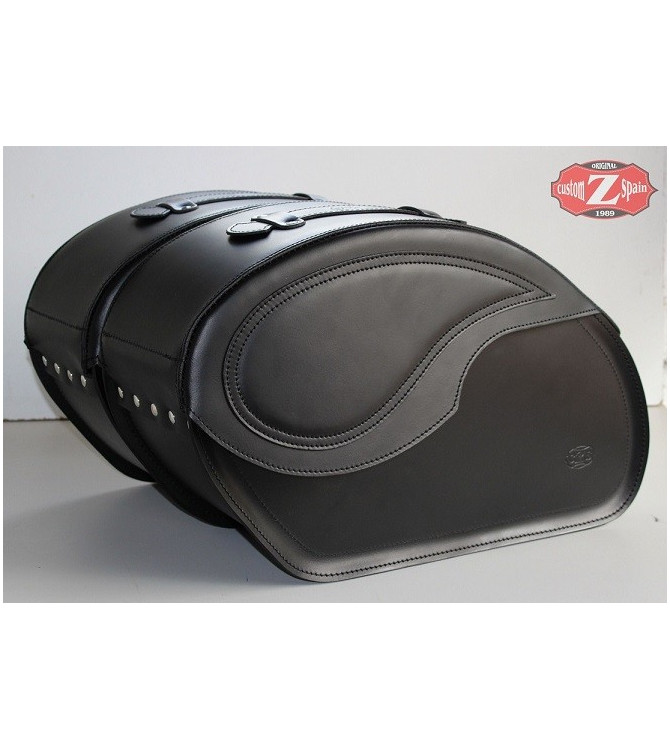 VENDETTA Borse Laterali Big Boss per Indian Chief, Chief Bobber e Chief Dark Horse® dal 2020 - Colore Nero