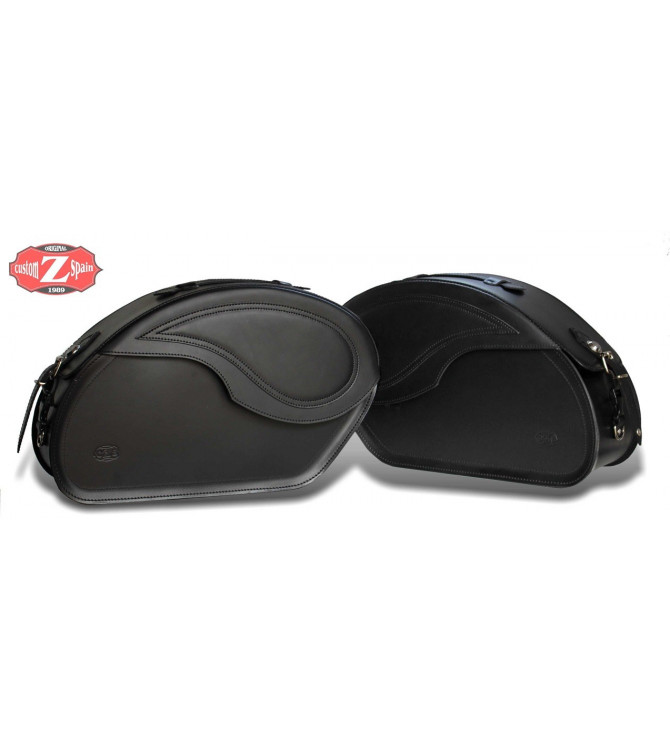 VENDETTA Borse Laterali Big Boss per Indian Chief, Chief Bobber e Chief Dark Horse® dal 2020 - Colore Nero