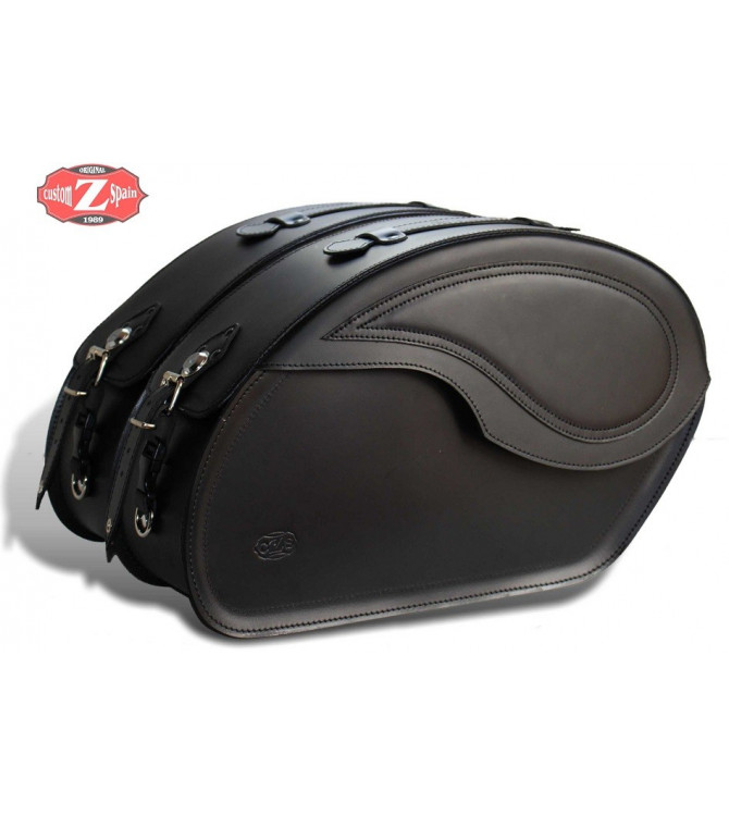 VENDETTA Borse Laterali Big Boss per Indian Chief, Chief Bobber e Chief Dark Horse® dal 2020 - Colore Nero