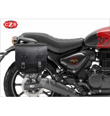 Juego de alforjas KRAKEN para Hunter 350 - Royal Enfield  - Negro