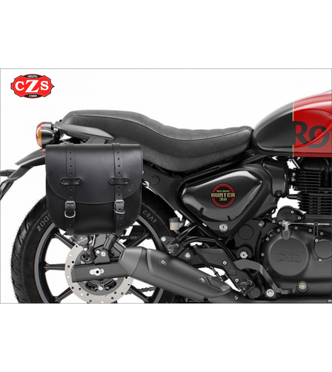 KRAKEN Set de sacoches cavalières pour Hunter 350 - Royal Enfield - Noir