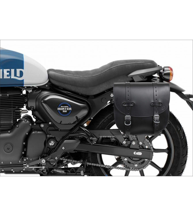 Juego de alforjas KRAKEN para Hunter 350 - Royal Enfield  - Negro