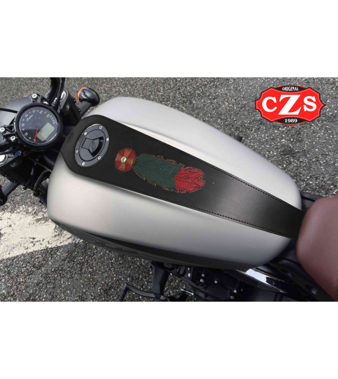 Corbata ORION para Indian Scout Sixty-Bobber-Rogue - Pluma india Jeronimo