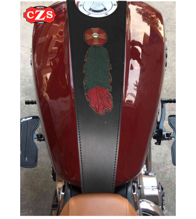 Cravate ORION pour Indian Scout Sixty-Bobber-Rogue - Plume indienne Jeronimo