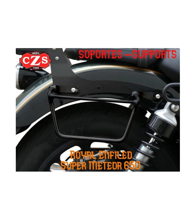 Royal Enfield Super Meteor 650 saddlebag supports