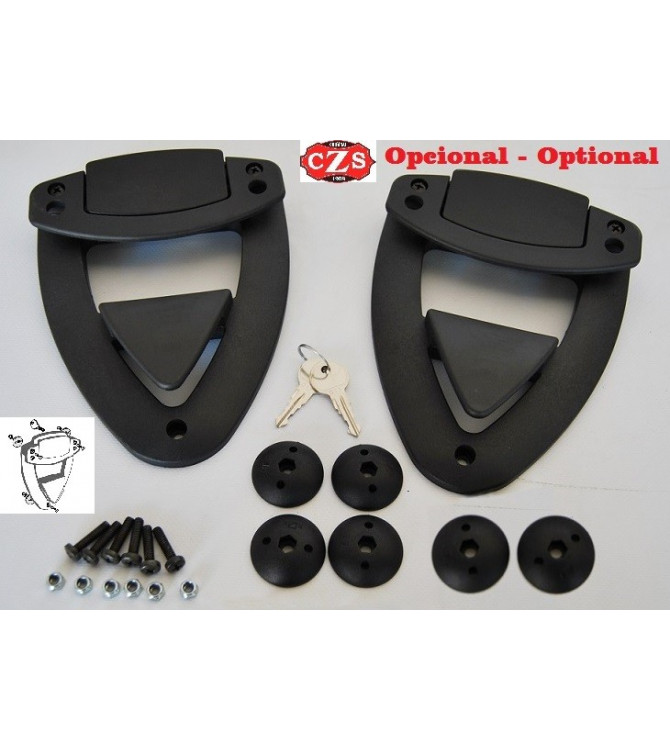 Soportes de Klickfix para  Honda Rebel  300-500