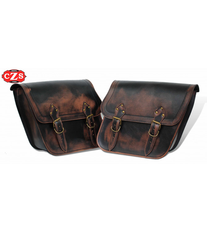 Vintage APACHE Saddlebag Set