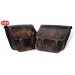 Vintage APACHE Saddlebag Set