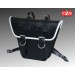 MARBELLA saddlebag for Brixton BX 125R - Black with white profile