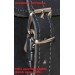 Satteltasche für klassische Motorräder mod, MARBELLA Cafe Racer Style - UNIVERSAL - Schwarz/Weiß