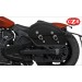 Rigid Saddlebags - TORNADO - For Indian Scout Sixty - You specify black color