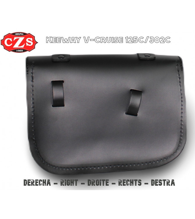 Sacoche CALYSTO pour Keeway V-Cruise 125C - Spécifie - Noir