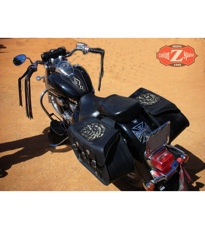 Juego de alforjas Rigidas SUPER STAR Jefe Indio Celtic Basicas 