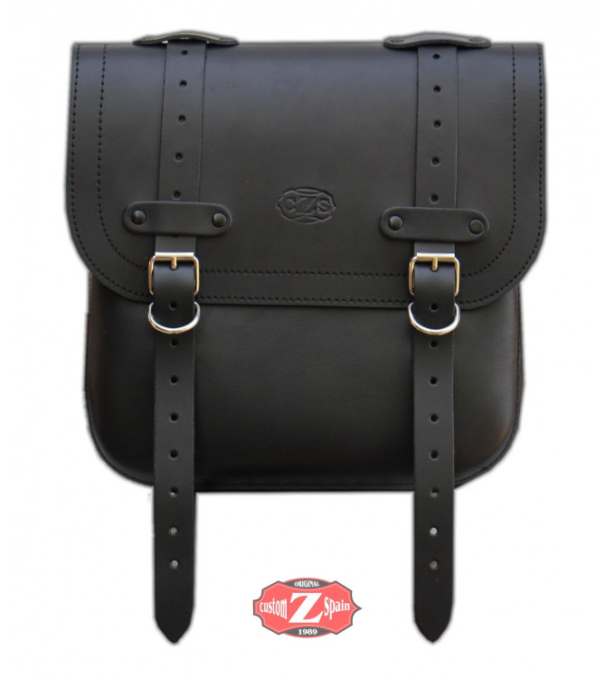 Saddlebag for Royal Enfield - Bullet Classic 350/500cc - mod, CENTURION Specific - Brown - LEFT