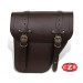 Borsa laterale CENTURION per Royal Enfield Classic 350-500 dal 2021 - specifica - Marrone cioccolato