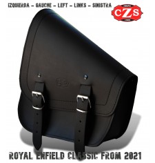 Alforja GADIZ para Royal Enfield Classic 350/500 desde 2021 - Negro