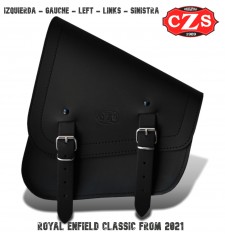 Alforja GADIZ para Royal Enfield Classic 350/500 desde 2021 - Negro