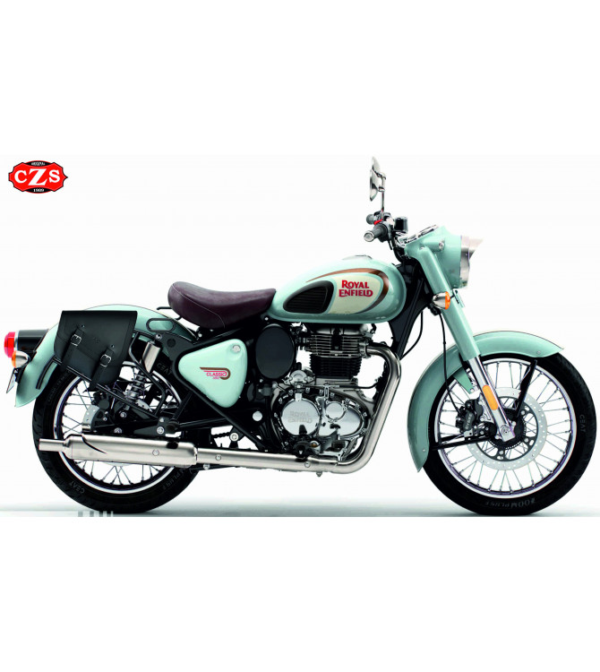 GADIZ Satteltasche für Royal Enfield Classic 350/500 ab 2021 – Schwarz