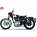 Alforja GADIZ para Royal Enfield Classic 350/500 desde 2021 - Negro