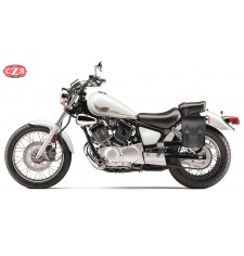 Juego de alforjas GOBI para Yamaha Virago 250 - Negro