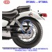 Set di borse laterali GOBI per Yamaha Virago 250 - nere